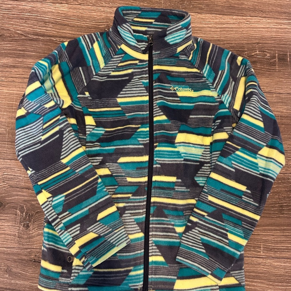 Girls Columbia fleece jacket